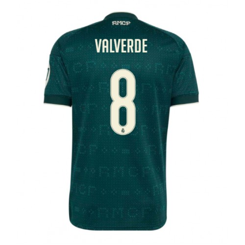 Stroje piłkarskie Real Madrid Federico Valverde #8 Koszulka Wyjazdowej 2026-27 Krótki Rękaw